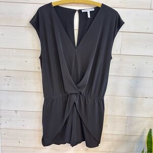 BCBGeneration Black Shorts Romper - Size Medium